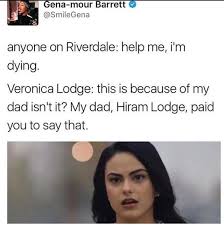Here's everything you need to know about veronica and archie's relationship, from the very beginning. Well They Re Not Wrong Riverdale