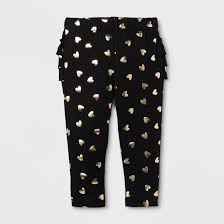 Black And Gold Leggings Pin On Baby Girl