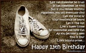 Birthday Message For My Son Turning 13 13th Birthday Wishes For Son Or Daughter Birthday Wishes For Son Birthday Wishes For Daughter Birthday Quotes For Daughter