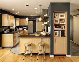 Light peach is a surprisingly versatile color for a kitchen wall, especially when you're working with oak cabinets. Kitchen Ideas Kitchen Cabinet Light Light Wood Cabinets Maple Kitchen Cabinets
