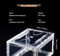 Großhandel Transparent Kunststoff Sneaker Stapelbare Schuh ...