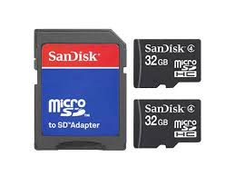 Most cards fall into two main groups based on their physical size: 2 Pack Sandisk Class4 32gb 64gb Microsd Sdhc Tf Flash Memory Card W Sd Adapter Newegg Com