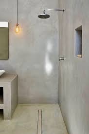 One Thing To Know Before Installing A Rainfall Shower Head Concrete Bathroom Bathroom Design Cement Bathroom