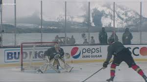 This original photograph captures the boston bruins and philadelphia flyers in action during the 2021 outdoors at lake tahoe. Pastrnak S 3 Goals Lead Bruins Past Flyers 7 3 At Lake Tahoe Fox43 Com