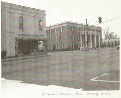 Mckibben S Furniture Store And The Bank Main Street At Train Depot Intersection Train Depot Main Street Small Towns