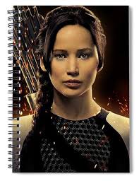Katniss Everdeen Spiral Notebooks for Sale