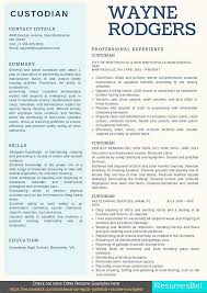 If a job requires you to apply via resume, you also must provide the hiring company with a cover letter. Custodian Resume Samples Templates Pdf Doc 2021 Custodian Resumes Bot