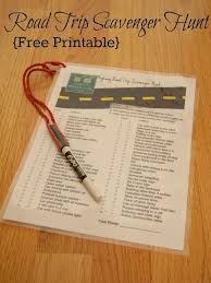 Having this printable i spy scavenger hunt on your long car ride will give you the option of having a friendly competition among family members since everyone can record the things they find on their own lists. Road Trip Scavenger Hunt With A Free Printable