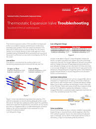 For a txv to do what it is supposed to, you need a full line of liquid before the txv. Troubleshooting Txv Valve Troubleshooting