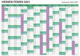 Schulferien 2021 und schulferien 2022 in deutschland: Ferien Hessen 2021 Ferienkalender Ubersicht