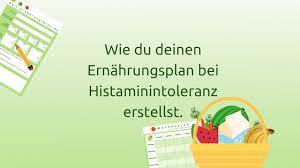 Wie Du Deinen Ernahrungsplan Bei Histaminintoleranz Erstellst Gratis Vorlage