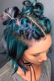 Albaso Hairstyle Prom Hairstyles For Short Hair Short Hair Styles Neon Hair
