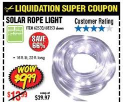 Solar Rope Light Solar Rope Light Harbor Freight Tools Rope Light