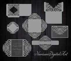 Big Set Cricut Wedding Invitation Template Gate Fold Card Etsy Cricut Wedding Invitations Cricut Wedding Cricut Invitations