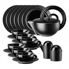 Rosenthal Studio Line Cupola Porcelaine Noire Teeset Schwarz 21 Tlg Ebay Tee Set Studio Ebay
