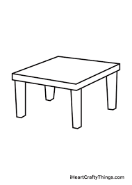 Check out our coffee table drawing selection for the very best in unique or custom, handmade pieces from our shops. Table Drawing How To Draw A Table Step By Step
