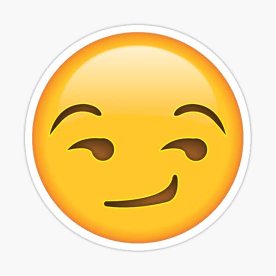 smirk emoji
