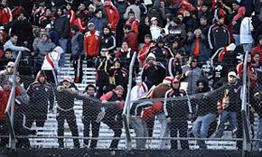 Thousands of boca juniors and river plate fans are massing in madrid ahead of their teams' copa libertadores final second leg, which was contentiously moved to spain from argentina. River Plate Fan Dies As Relegation Riot Erupts Daily Mail Online