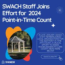 Every year, the Point-in-Time (PIT) Count provides a crucial snapshot of  houselessness in Clark County, helping shape the resources and policies  that impact our community. This January, SWACH staff partnered with Council