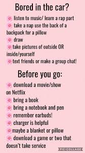 Pin By Liv Wilson On Mischa Collins What To Do When Bored Useful Life Hacks Road Trip Hacks
