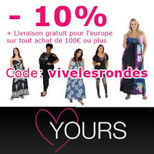 Keep an eye on our latest deals and offers page and be sure to redeem all voucher codes at the checkout to receive your. 10 Chez Yours Clothing Avec Le Code Promo Vivelesrondes