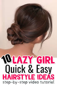 Lastly, tie a hair tie in the bottom. 20 Hair Style Girl Step By Step Simple Video Popular Inspiraton