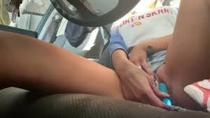 Cutie Masturbating in the Car Wash - Thothub