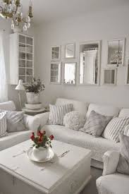 Total White Shabby Chic Lounge Shabby Chic Interiors Shabby Chic Dining Room