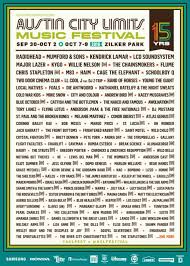 Austin city limits has revealed its 2019 lineup. Austin City Limits Announces 2016 Lineup Including Radiohead Haim Willie Nelson Kendrick Lamar Lcd Soundsystem And More Sa Sound