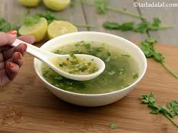 Lemon And Coriander Soup Recipe Vitamin C Rich Recipe Recipe Coriander Soup Lemon Coriander Soup Coriander Recipes