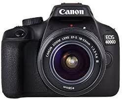 Canon central and north africa, leading provider of digital cameras, digital slr cameras, inkjet printers & professional printers for business and home users. Canon Eos 4000d Dslr Kamera Mit Objektiv Ef S 18 55mm Amazon De Kamera
