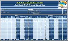 Always keep track of your financial health. Download Cash Book Excel Template Exceldatapro
