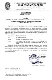 Dengan hormat, yang bertanda tangan di bawah ini : Website Resmi Kabupaten Deli Serdang