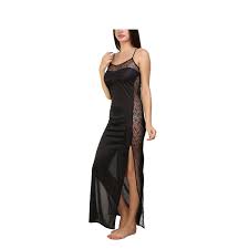 Black And Smart Dress Amazon Fashion Xposed Women S Nighty Fx 59sanal Ent Black Pack Of 2 Amazon In Clothing Accessories Womennightwear Fashion Smart Looking Dress Women