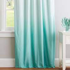 Dark turquoise curtains 436728 collection of interior design and decorating ideas on the trendy ombre curtains in cold warm and neutral hues from dark turquoise curtains, source:decoist.com. Ombre Blackout Curtain Teen Curtains Pottery Barn Teen