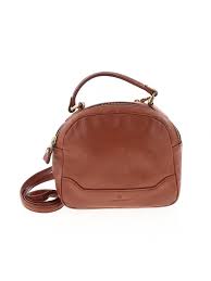 Details About Etienne Aigner Women Brown Leather Satchel One Size
