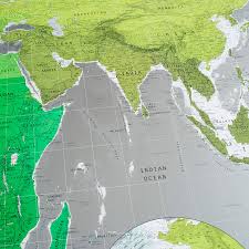It can be supplied mounted and framed for. Large World Wall Map By The Future Mapping Company Notonthehighstreet Com