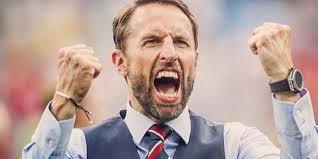 Forget football fever, the real frenzy sweeping the nation is gareth southgate's penchant for a stylish, dark blue waistcoat. How Gareth Southgate S Lucky Waistcoat Has Given M S A World Cup Boost The Drum