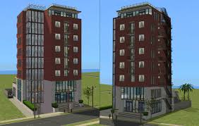 I have a newfound obsession with apartments and have been replacing all the windows in them, making them less pokey and more light filled . Mod The Sims Downtown Highrise Apartments Almost No Cc