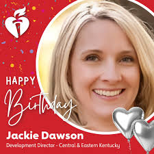 Help us wish Jackie Dawson a very happy birthday! 🎂 Jackie brings heart  and energy to everything she does, and we're so lucky to have her