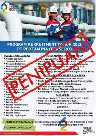 9,189 likes · 26 talking about this. Pertamina On Twitter Sobat Harap Selalu Waspada Terhadap Penipuan Apapun Yang Mengatasnamakan Pertamina Ya Info Rekrutmen Hanya Melalui Https T Co 62icg8qfhj Dan Email Resmi Kami Recruitment Pertamina Com Dan Cek Sosmed Pertamina Secara Berkala