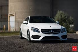 Mercedes Benz C400 Vossen Vfs 2 Benz Vossen Mercedes Benz