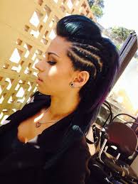 The mohawk fade haircut is a cool and trendy haircut. Pin By Lu Blanco On Hair Braided Mohawk Hairstyles Hair Styles Long Hair Styles