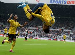 Arsenal harus menunggu hingga babak kedua untuk bisa mencetak gol. Newcastle Vs Arsenal Aubameyang Goal Enough For Arsenal To Down Newcastle Premier League