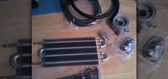 diy oil cooler for your car s engine