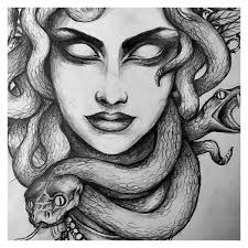 Sonja Maybe I M Gonna Choose You Medusa Tattoo Drawing Bg Snakes Liked On Polyvore Featuring Acc Art Drawings Beautiful Medusa Drawing Medusa Tattoo
