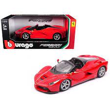 Ferrari laferrari f70 aperta black 1/24 diecast model car by bburago. Ferrari Laferrari F70 Aperta Red 1 24 Diecast Model Car By Bburago Target