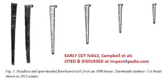 This item is $ 5.19 when your order exceeds $250. Antique Nails History Photo Examples Of Old Nails Help Determine Age Of A Structure Old Cut Nails