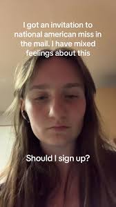 Idk if i should sign up or not. Idk how i feel #NAM #nationalamericanmiss  #invite #yesorno #fyp