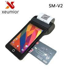 Android Mini Portable Mobile Pos Thermal Printer Handheld Pos Terminal Wireless Bluetooth Wifi Android D Mobile Credit Card Credit Card Machine Thermal Printer
